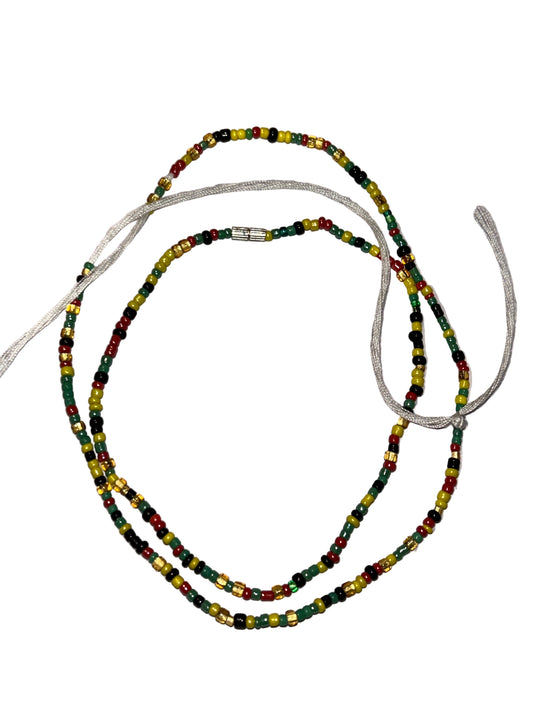 Ghana Flag Anklet