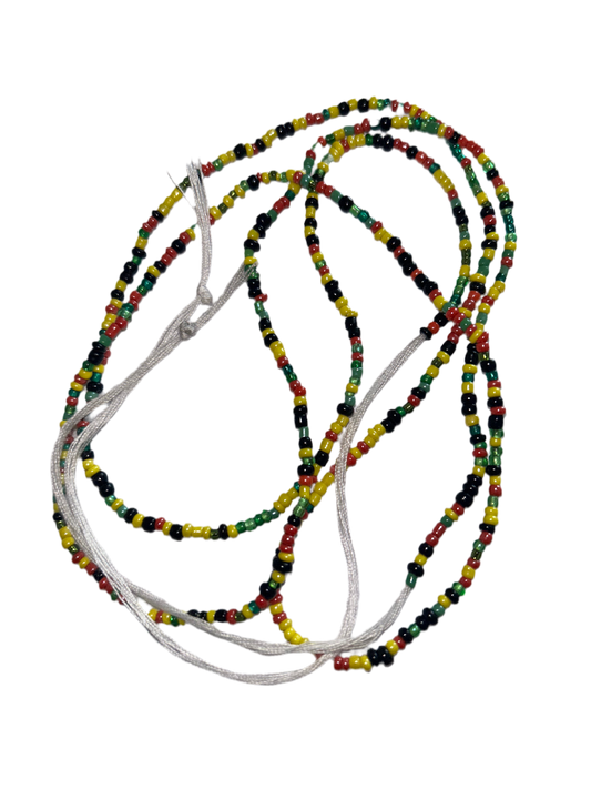 Ghana Flag Microbeads