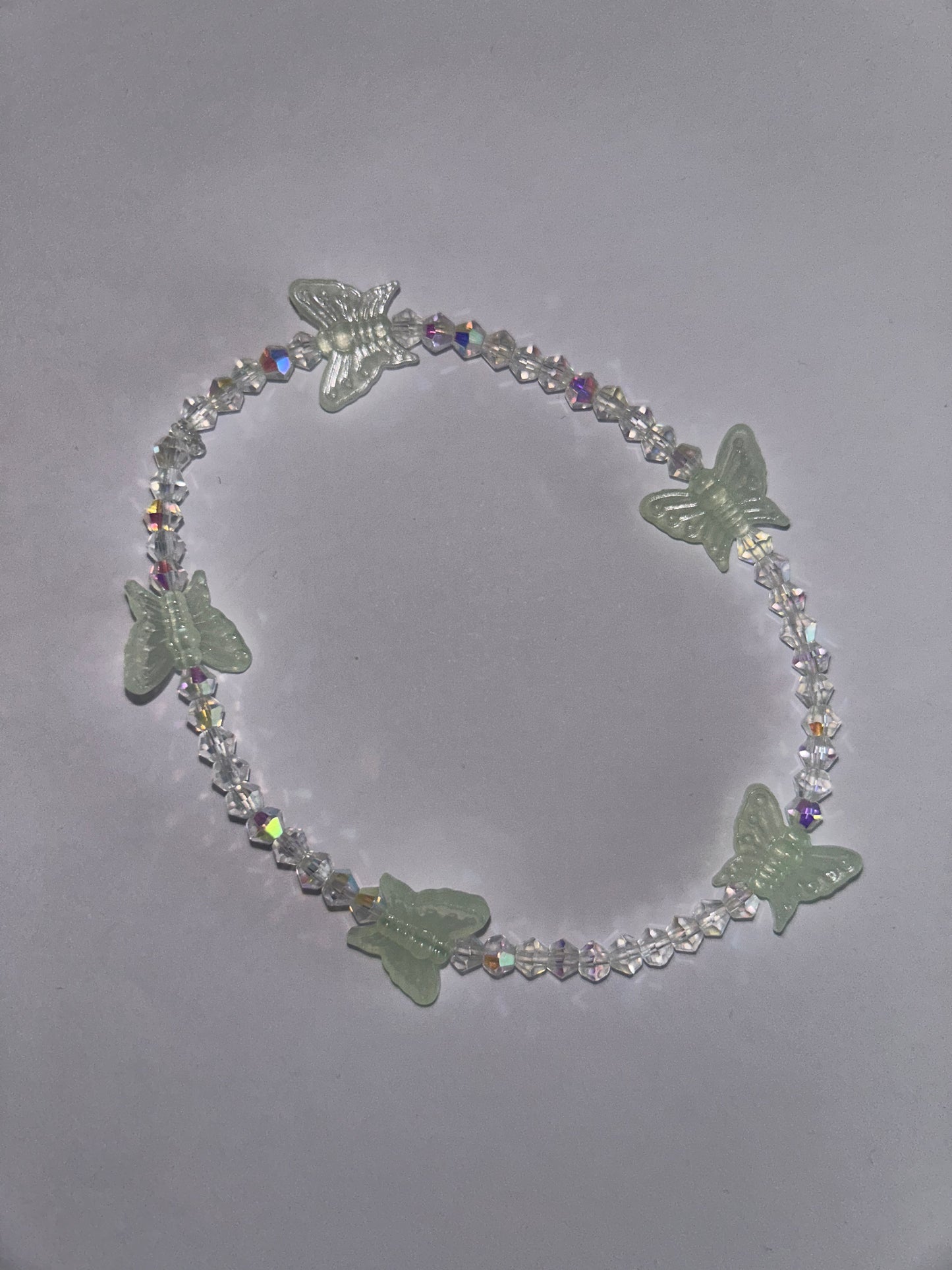 Butterfly Sparkle Anklet