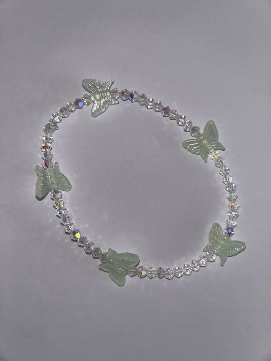 Butterfly Sparkle Anklet