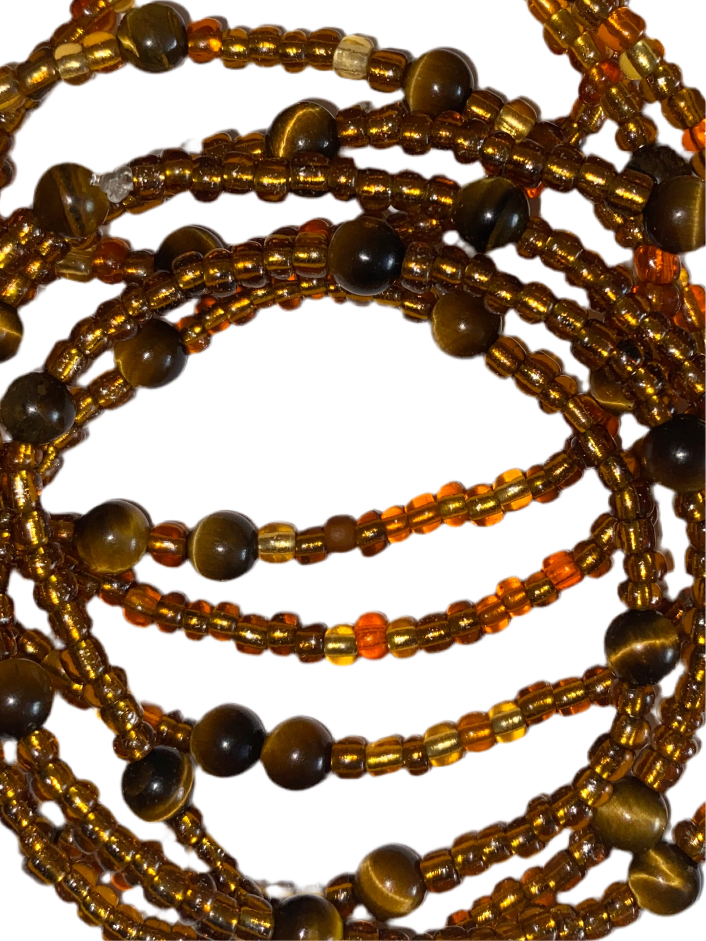 Tiger's Eye Round Waist beads