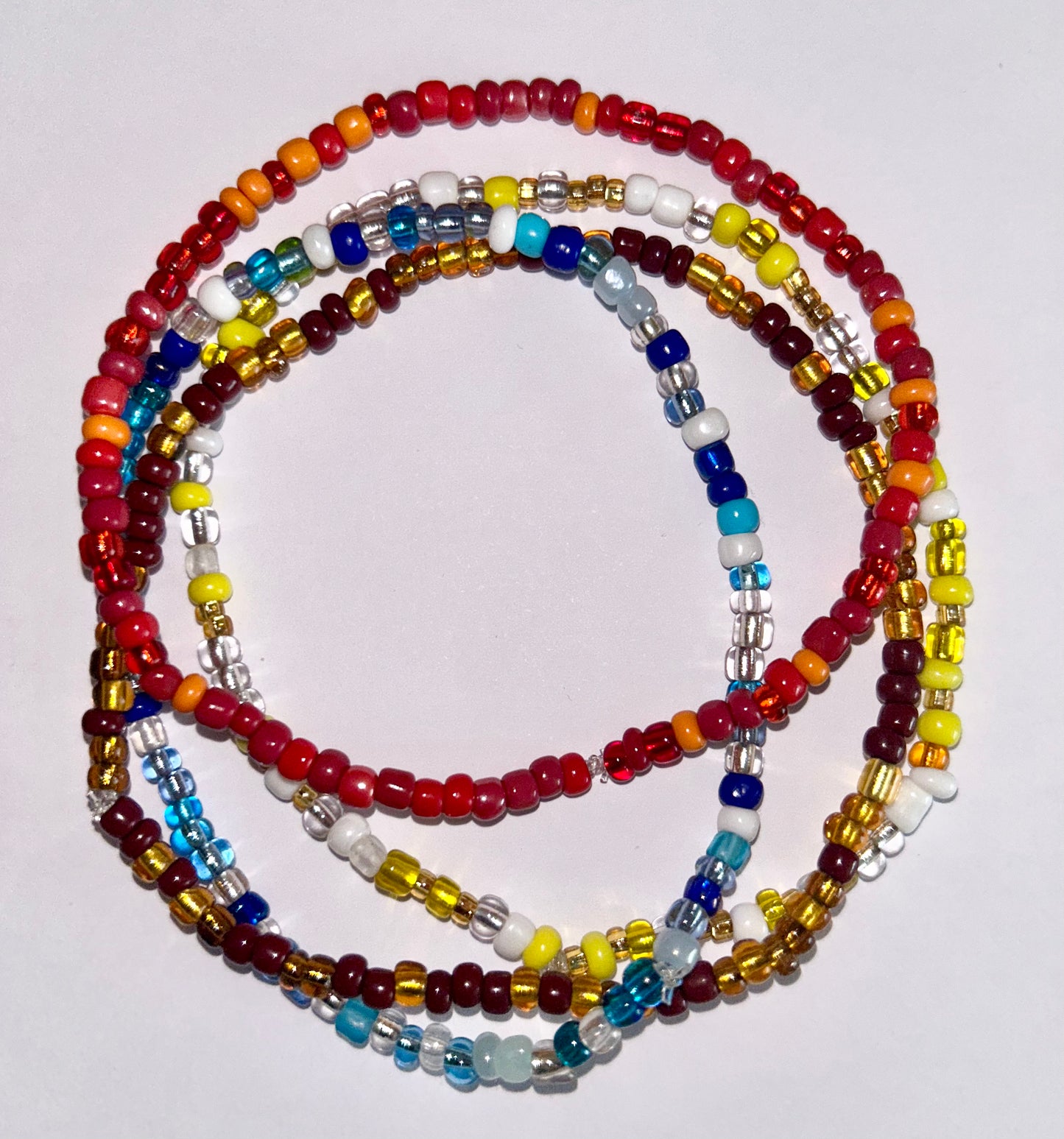 Bright Yellow Mix Anklet